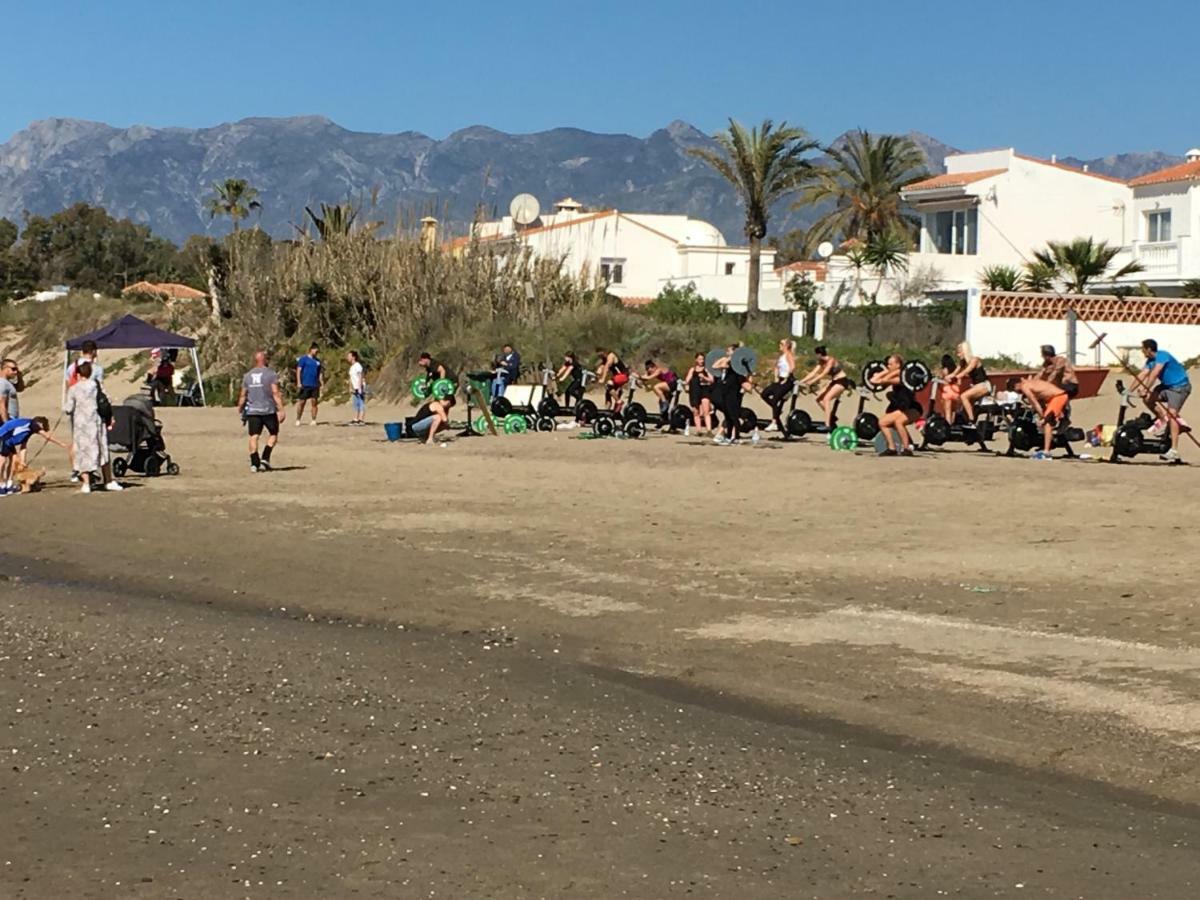 Estudio Con Insuperables Vistas Al Mar: Aparcamiento Marbella Exteriör bild