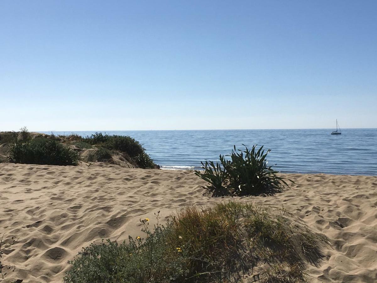 Estudio Con Insuperables Vistas Al Mar: Aparcamiento Marbella Exteriör bild