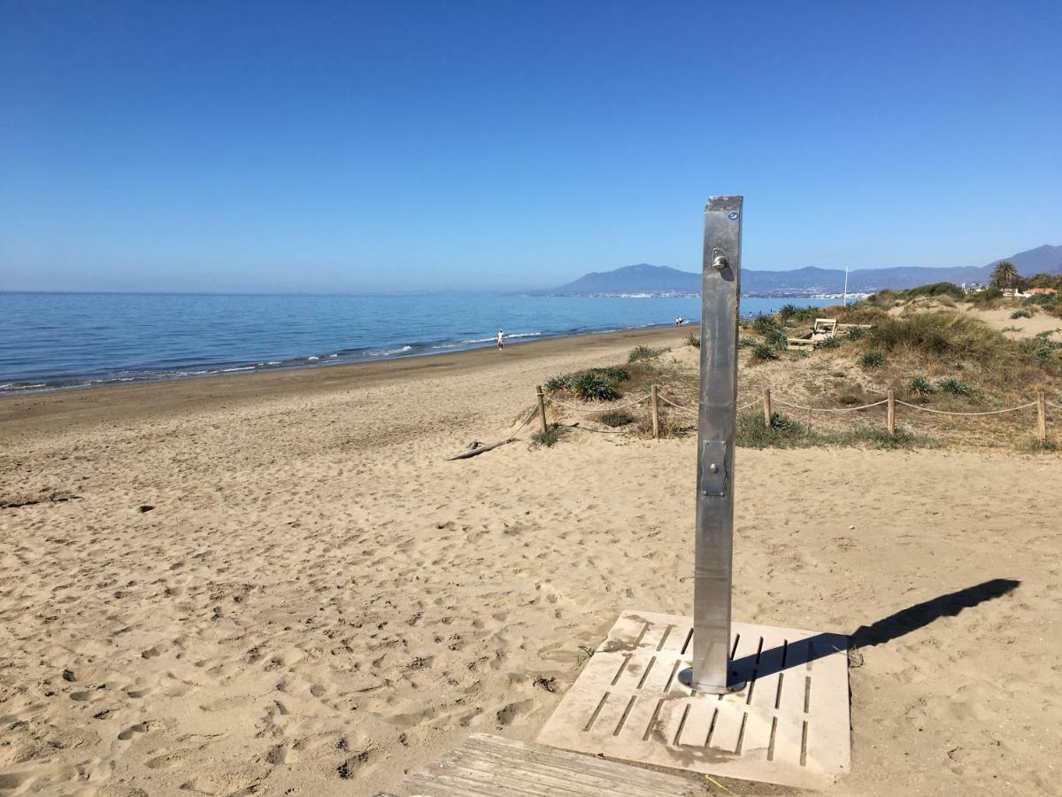 Estudio Con Insuperables Vistas Al Mar: Aparcamiento Marbella Exteriör bild